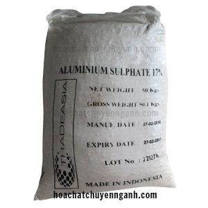 Phèn đơn nhôm sulfate aluminium sulfate 18% Indonesia