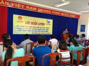 Huấn luyện kỹ thuật an toàn hóa chất